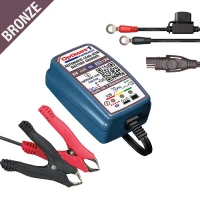OPTIMATE ЗАРЯДНИЙ ПРИСТРІЙ АКУМУЛЯТОР OPTIMATE 1 VOLTMATIC 6V / 12V 0.6A, 2-28AH, STD / AGM / GEL, SAE (EL)
