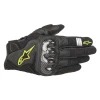 ALPINESTARS GLOVE SMX-1 ПРОДУВУ V2 BLACK\/FLUOYELLOW S - зображення 1