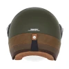 NOX ПРЕМІУМ-КЛАС ШОЛОМ ВІДКРИТИЙ JET HERITAGE LEATHER КОЛІР KHAKI\/BRAZOWY РОЗМІР XL - зображення 3