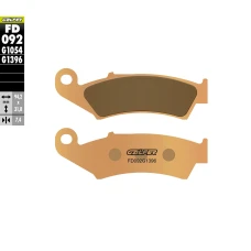 ГАЛЬМІВНІ КОЛОДКИ ДИСКОВІ GALFER МЕТАЛОКЕРАМІЧНІ (SINTERED) KH125 (ЗОЛОТИЙ) FD092G1396