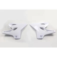 UFO КРИШКИ РАДІАТОРА YAMAHA YZ 125/250 '15-21, КОЛІР БІЛИЙ