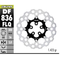 GALFER ДИСК ТОРМОЗНИЙ ЗАД HARLEY-DAVIDSON (300X56X5) PLYWAJACA (QUBIQ)