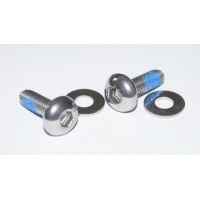 LEATT (ПРОДАЖА) КОМПЛЕКТ БОЛТІВ Z PODKLADKAMI DO MOCOWAN БОКОВИХ DO OCHRANIACZY SZYI GPX/DBX 3 (2 ШТУКИ.) (ЗАПЧАСТИНИ ЗМІННІ)