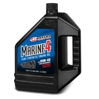 MAXIMA НОВИЙ ТОВАР МАСТИЛО SILNIKOWY POLSYNTETYCZNY DO SKUTEROW WODNYCH, LODZI I SILNIKOW ZABURTOWYCH MARINE 4T SYN BLEND 10W40 4 LITRY (12) (AKC)