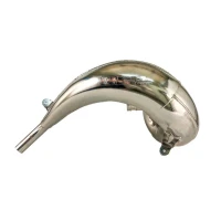 DEP PIPES ARMOURED DYFUZOR/KOMORA/TUBA REZONANSOWA  NIKLOWANA (FRONT EXHAUST PIPE NICKEL): SHERCO 250/300 FACTORY '18-. RACE '19- (ПОСИЛЕНИЙ 1,2 MM)