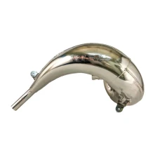 DEP PIPES ARMOURED DYFUZOR/KOMORA/TUBA REZONANSOWA  NIKLOWANA (FRONT EXHAUST PIPE NICKEL): SHERCO 250/300 FACTORY '18-. RACE '19- (ПОСИЛЕНИЙ 1,2 MM)