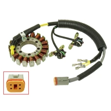 SPI 2024 UZWOJENIE ГЕНЕРАТОР STATOR SKI-DOO MXZ 600 '10-'20, MXZ 600 / 800 '08-'09, SUMMIT 600 '10-'20, SUMMIT X 800 '08-'10, RAVE 600 '08-'10 (OEM: 420685635) (СКУТЕР SNIEZNY)