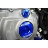 SCAR RACING KORKI INSPEKCYJNE ДВИГУНА YAMAHA YZ 250F '14-'24, YZ 450F '10-'22 КОЛІР СИНІЙ - зображення 2
