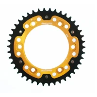 SUPERSPROX ШЕСТЕРНЯ ЗАД STEALTH (STALOWO-ALUMINIOWA) 4454 42  KTM 790/890/950/990/1050/1090/1190/1290 ADVENTURE/SUPER ADVENTURE (JTR899.42) КОЛІР ЗОЛОТИЙ