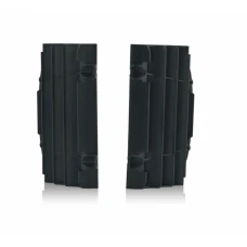 UFO 2024/01 КРИШКИ РАДІАТОРА (РЕШІТКИ) KTM SXF 250-350-450 16-18; SX 125-150 16-18; SX 250 17-18; KTM EXC-EXCF 250-350-450-400 17-19; HUSQVARNA FC 125 '16-'18, TC 125 '16-'18, TC 250 '17-'18, TE / TX / FE 250 / 350 / 450 '17-'19 КОЛІР ЧОРНИЙ
