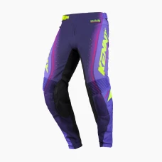 KENNY RACING ШТАНИ CROSS/ENDURO PERFORMANCE SOLID PURPLE КОЛІР FIOLETOWY/ ЖОВТИЙ FLUO РОЗМІР XL (36)