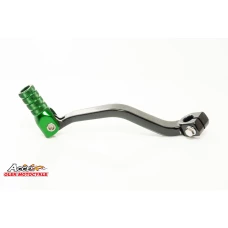 ACCEL РИЧАГ ЗМІНИ ПЕРЕДАЧ KAWASAKI KX 60 '85-'02, KX 80/85 '91-'18 АЛЮМІНІЙ КОЛІР ЧОРНИЙ, НАКОНЕЧНИК ЗЕЛЕНИЙ