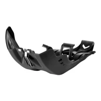 POLISPORT ЗАХИСТ ДВИГУНА FORTRESS SKID PLATE Z ЗАХИСТ PRO-LINK KTM SX-F 250/350 '16-21', SXF 450 '19-22', HUSQVARNA FC 250/350 '16-21' FE 250/350 '17-22', FC/FE 450 '19-22', GAS GAS MC-F/EF-C 250/300 '21-22' КОЛІР ЧОРНИЙ