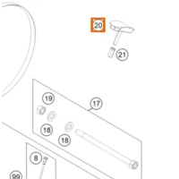 KTM OEM ТРИМАЧ ШИНИ ЗАД KTM SX 50, ПЕРІД SX 65 D0 '25, SX 85 КОЛЕСО  17 ЦІЛІ ROCZNIKI DO '16