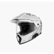 SENA 2026/07 ШОЛОМ OUTLANDER DUAL SPORT FIBERGLASS Z INTERKOMEM MESH 3.0 DO 2000M РОЗМІР S КОЛІР БІЛИЙ ( ECE R22.06 ) (EL)