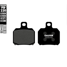 GALFER КОЛОДКИ ДИСКОВІ ТОРМОЗНІ KH266 (SKUTERY) YAMAHA/ MBK