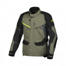 MACNA (НОВИНКА 2023) КУРТКА (WYPINANE TERMO I WYPINANE RAINTEX) MUNDIAL MOTORCYCLE JACKET GREEN/YELLOW КОЛІР ZIELONY/CZARNY/ZOLTY FLUO РОЗМІР XXL