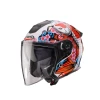CABERG ШОЛОМ ВІДКРИТИЙ JET ВІДКРИТИЙ FLYON II KOI BIALY\/CZERWONY\/POMARANCZOWY\/NIEBIESKI РОЗМІР L - зображення 1