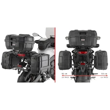 GIVI TUB.PANN.HOL. YAMAHA TRACER 9GT GT+ '25