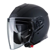CABERG ШОЛОМ ВІДКРИТИЙ JET ВІДКРИТИЙ FLYON MATT BLACK КОЛІР ЧОРНИЙ МАТОВА РОЗМІР XS (PINLOCK W КОМПЛЕКТІ)