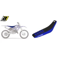 BLACKBIRD ПОКРИВКА/ПОКРИВКА NA СИДІННЯ YAMAHA YZ 125/250 '02-'21, DOUBLE GRIP 3, КОЛІР NIEBIESKI+CZARNY