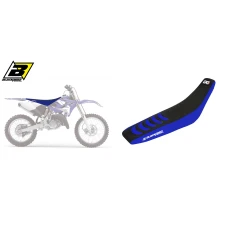 BLACKBIRD ПОКРИВКА/ПОКРИВКА NA СИДІННЯ YAMAHA YZ 125/250 '02-'21, DOUBLE GRIP 3, КОЛІР NIEBIESKI+CZARNY