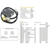 DZE РЕГУЛЯТОР НАПРУГИ APRILIA SRV 850 '12-13, PIAGGIO BEVERLY 300 '16-17, 350 '17-18, MP3 500 '14-18, X10 '12-15, X7 125\/300 '09, (OEM 641711) MOSFET (35A) - зображення 2