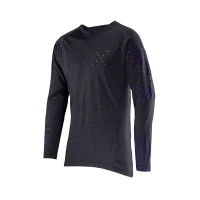 LEATT (НОВИНКА 2024) СОРОЧКА ROWEROWA MTB GRAVITY 2.0 JERSEY PALM КОЛІР ГРАФІТОВИЙ РОЗМІР XL