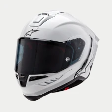 ALPINESTARS ШОЛОМ SUPERTECH R10 WHITE/FLAT ЧОРНИЙ L