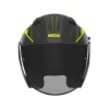 МОТОШОЛОМ ВІДКРИТИЙ NOX JET N130 MYST КОЛІР ЧОРНИЙ\/ ЖОВТИЙ FLUO МАТОВА РОЗМІР S - зображення 2