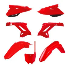 POLISPORT КОМПЛЕКТ ПЛАСТІКОВ HONDA CR 125/250 '04-'07 (RESTYLING NA МОДЕЛЬ 2022) КОЛІР OEM (CZERWONO ЧОРНИЙ)