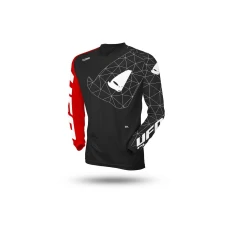UFO 2023/04 СОРОЧКА TECNO JERSEY CROSS КОЛІР ЧОРНИЙ ЧЕРВОНИЙ РОЗМІР XL - UFO KOLEKCJA 2023