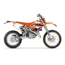 BLACKBIRD КОМПЛЕКТ НАЛІПОК (OKLEIN) KTM EXC/EXC-F '03-'04, SX/SX-F '01-'04 DREAM 5 КОЛІР КОЛІР ПОМАРАНЧ ЧОРНИЙ