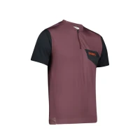 LEATT (2022) СОРОЧКА ROWEROWA MTB TRAIL 3.0 JERSEY MALBEC КОЛІР FIOLETOWY/CZARNY РОЗМІР S