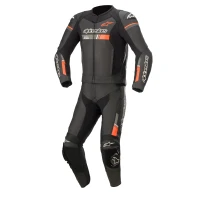 ALPINESTARS ШКІРА SUIT GP FORCE CHASER V2 2 PCS BLACK/FLUO ЧЕРВОНА 52