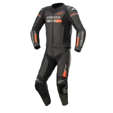 ALPINESTARS ШКІРА SUIT GP FORCE CHASER V2 2 PCS BLACK/FLUO ЧЕРВОНА 52