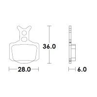 MOTO-MASTER BRAKEPADS KTM: FRONT+REAR SX50 24-..