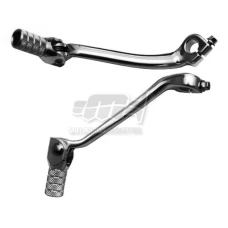 M.C. РИЧАГ ЗМІНИ ПЕРЕДАЧ HONDA CRF 450X 05-16 (АЛЮМІНІЙ) КОЛІР СРІБНИЙ, НАКОНЕЧНИК СТАЛЬНИЙ