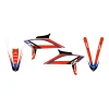 BLACKBIRD КОМПЛЕКТ НАЛІПОК (OKLEIN) BETA RR 2T\/4T '20-'23 DREAM 5 КОЛІР ЧЕРВОНИЙ  БІЛИЙ ЧОРНИЙ - зображення 2