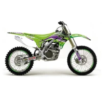 BLACKBIRD КОМПЛЕКТ НАЛІПОК (OKLEIN) KAWASAKI KX 250F '04-'05 DREAM 5 КОЛІР ЗЕЛЕНИЙ ЧОРНИЙ