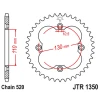 ЗАДНЯ ЗІРКА JR 4303 40 HONDA TRX (JTR1350.40)* (LANC. 520) - зображення 2