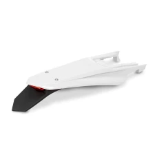 UFO 2024/11 КРИЛО ЗАД KTM EXC 150 / 250 / 300 TBI '24-'25, EXC-F 250 / 350 / 450 / 500 '24-'25 КОЛІР БІЛИЙ (З LED ФОНАРЕМ)