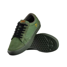 LEATT (НОВИНКА 2023) ВЗУТТЯ ВЕЛОСИПЕДІВ 1.0 FLAT (PLATFORMY) SHOE PINE КОЛІР ЗЕЛЕНИЙ РОЗМІР 44 / 28 CM