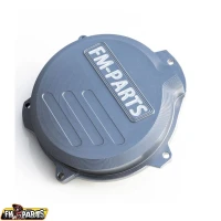 FM-PARTS ПОКРИТТЯ КОМПЛЕКТА СЦЕПЛЕННЯ (КРИШКА) WZMACNIANA CNC 6082 АЛЮМІНІЙ KTM / HUSQVARNA / GAS GAS 250/300 '24 TBI  КОЛІР СРІБНИЙ (GUN METAL)