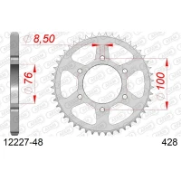 AFAM 2026/04 ШЕСТЕРНЯ ЗАД 4513 48 YAMAHA YZF 125R '08-'18, MT 125 15-19 (JTR1844.48) (LANC. 428)