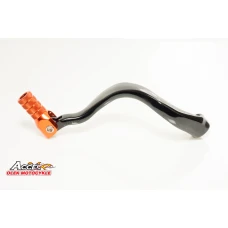 ACCEL РИЧАГ ЗМІНИ ПЕРЕДАЧ KTM LC8 950/990/1090/1190 '03-'18 АЛЮМІНІЙ КОЛІР ЧОРНИЙ, НАКОНЕЧНИК POMARANCZOWA (OEM-5834031144)