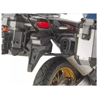 KAPPA СТЕЛАЖ KUFROW БОКОВИХ MONOKEY CAM SIDE HONDA CRF 1000L AFRICA TWIN (18-19), CRF 1000L AFRICA TWIN ADVENTURE SPORTS (18-19) - ПІД KUFRY KFR K'FORCE АЛЮМІНІЙ