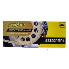 SUNSTAR ЛАНЦЮГ ПРИВІДНИЙ 530RRR1-114G (530ZVMX2) DO 1400 CCM (XW RING) (48,00KN) КОЛІР ЗОЛОТИЙ - ЗАМІНЮЄ SS530RTG1-114G