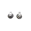 TOURMAX 2026\/03 КЛАКСОН (СИГНАЛ ЗВУКОВИЙ) UNIVERSALNY ЧОРНИЙ 12V ( 2 ШТУКИ. ДІАМЕТР 72,5MM) (MADE IN JAPAN) - зображення 2