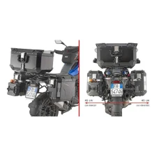 KAPPA 2025/05 СТЕЛАЖ KUFROW БОКОВИХ MONOKEY CAM SIDE BMW R 1300 GS '24-, - ПІД KUFRY KVG K'VOYAGER АЛЮМІНІЙ - ПРАВАЯ KVGS33 WCIETY